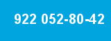 922 052-80-42 922 052-80-42